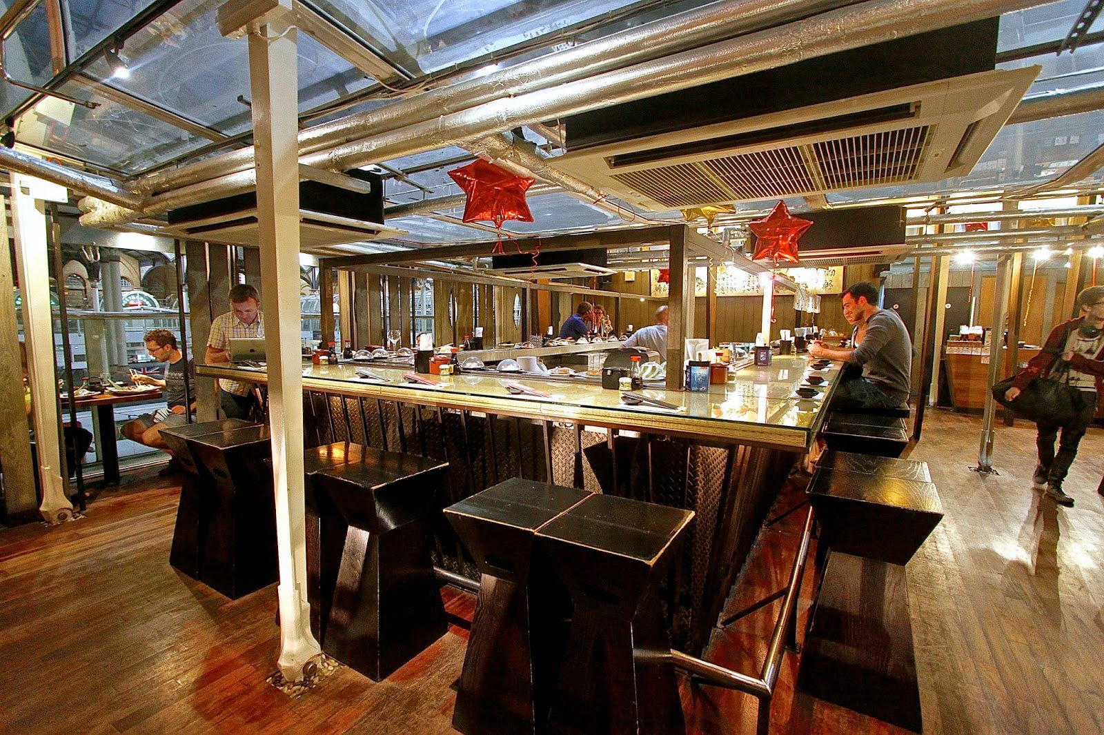 Moshi Moshi Sushi restaurant in London, United Kingdom