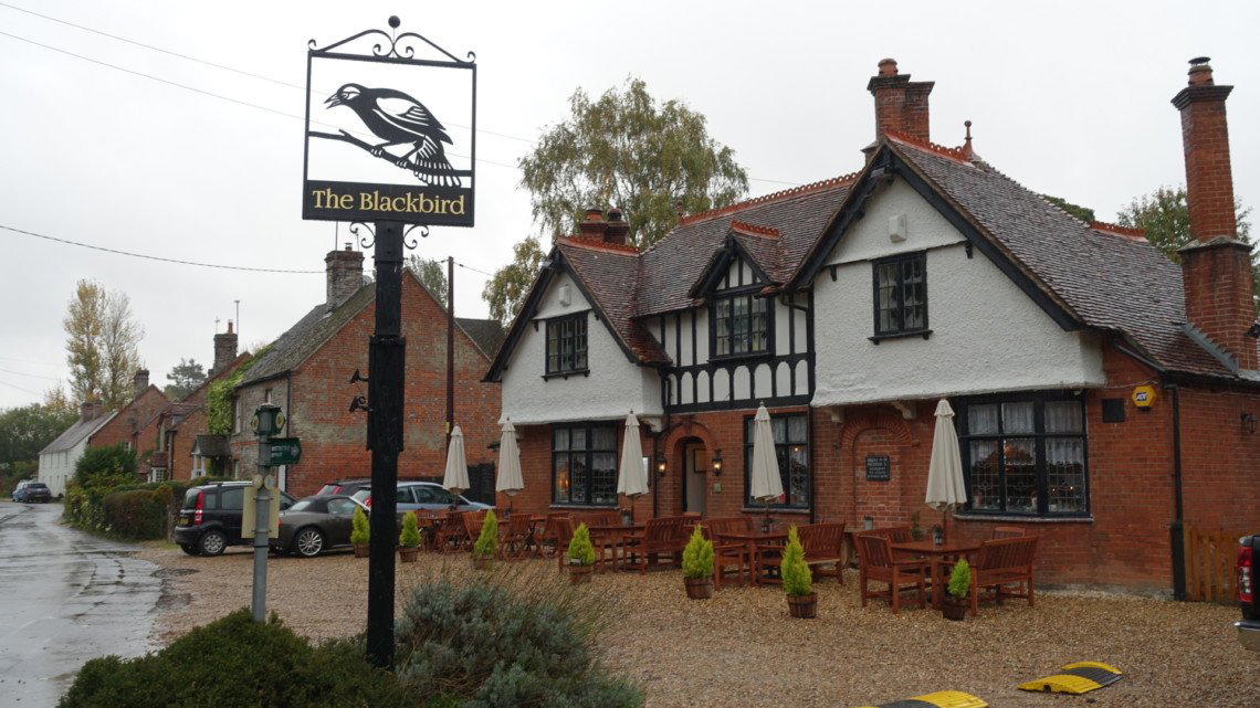 The Blackbird restaurant in Newbury, United Kingdom