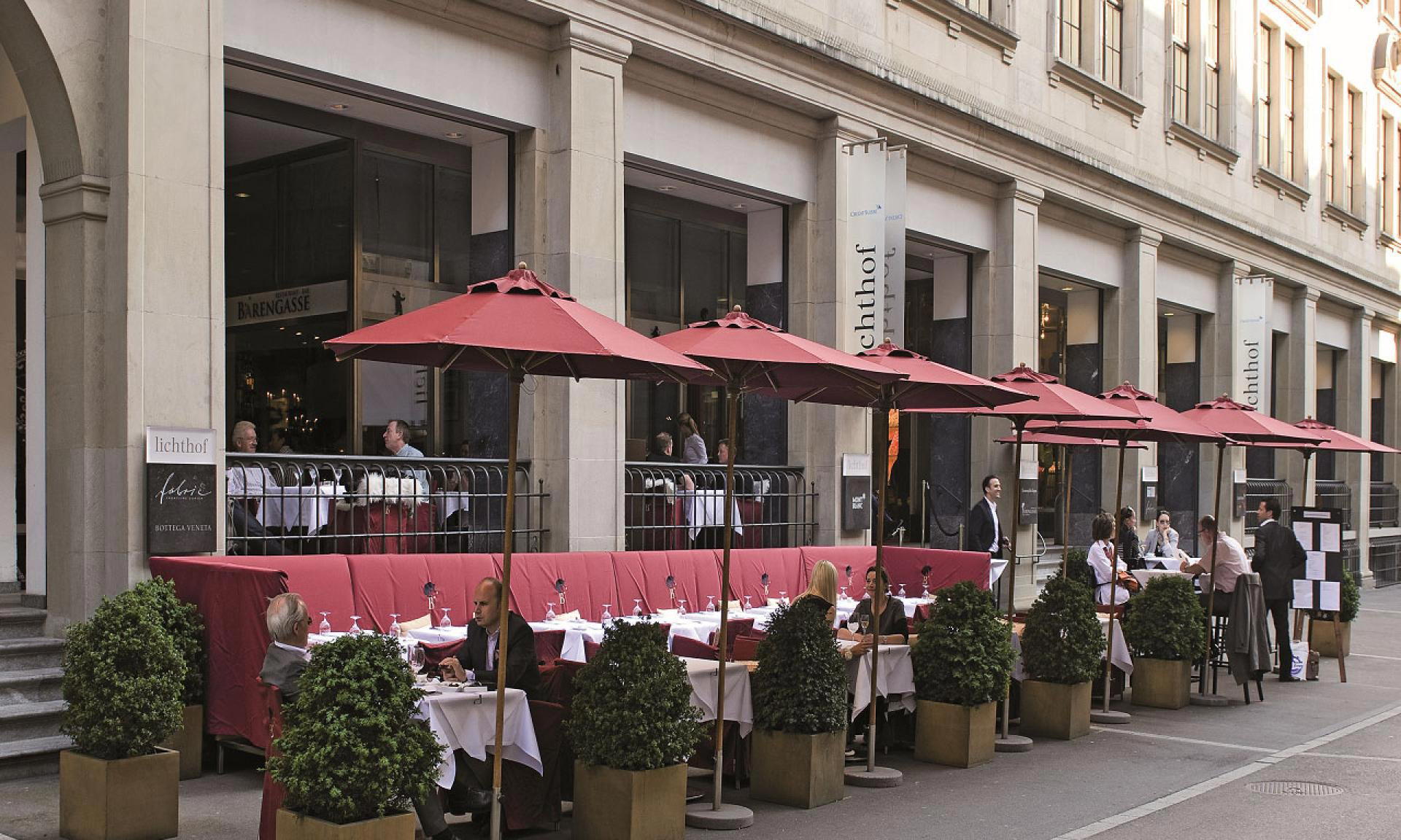 Bärengasse restaurant in Zürich, Switzerland