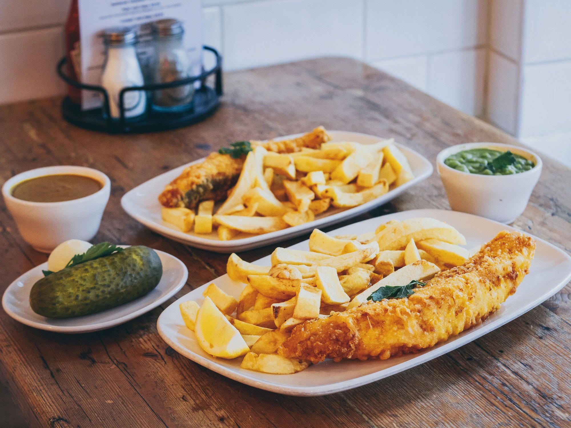 Fish and Chip Shop restaurant in London, United Kingdom
