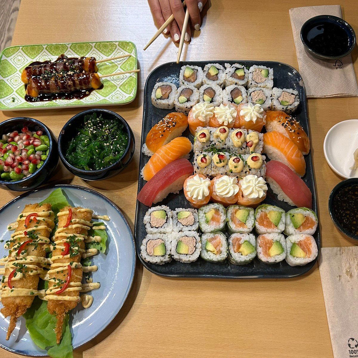 NKI sushi restaurant in Antibes, France