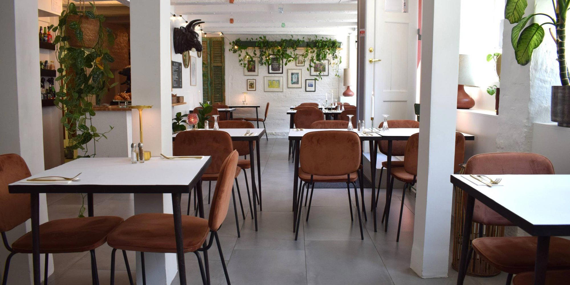 Cafe Valkenborg restaurant in Copenhagen, Denmark