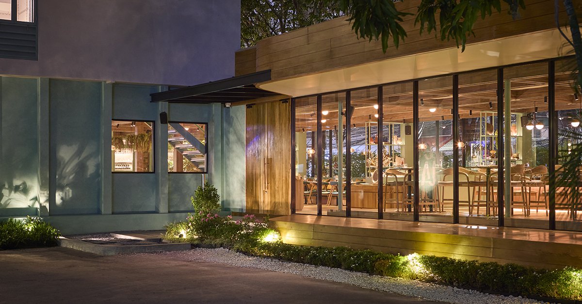 Verlan restaurant in Bangkok, Thailand