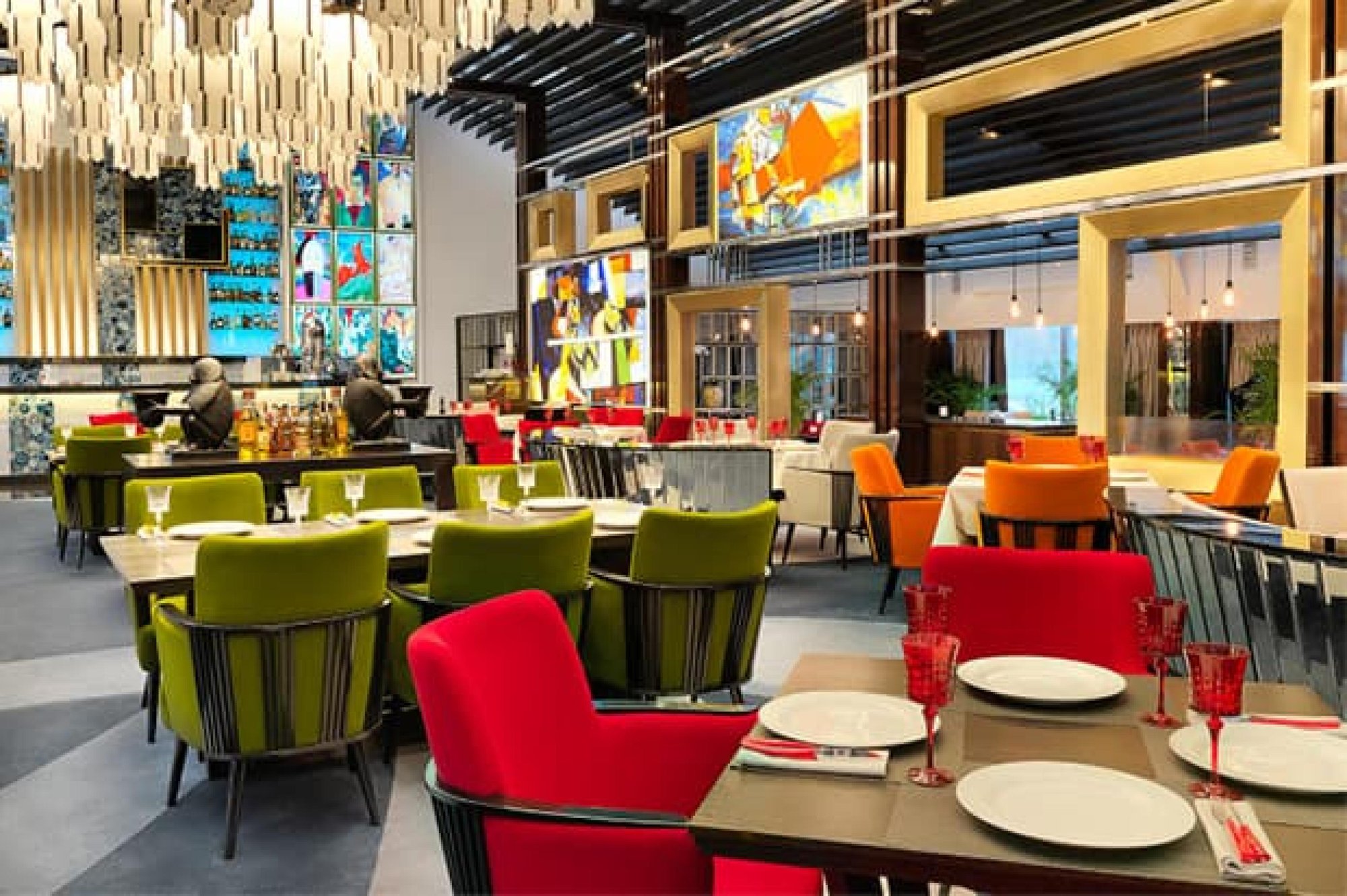 Blok restaurant in Saint Petersburg, Russia