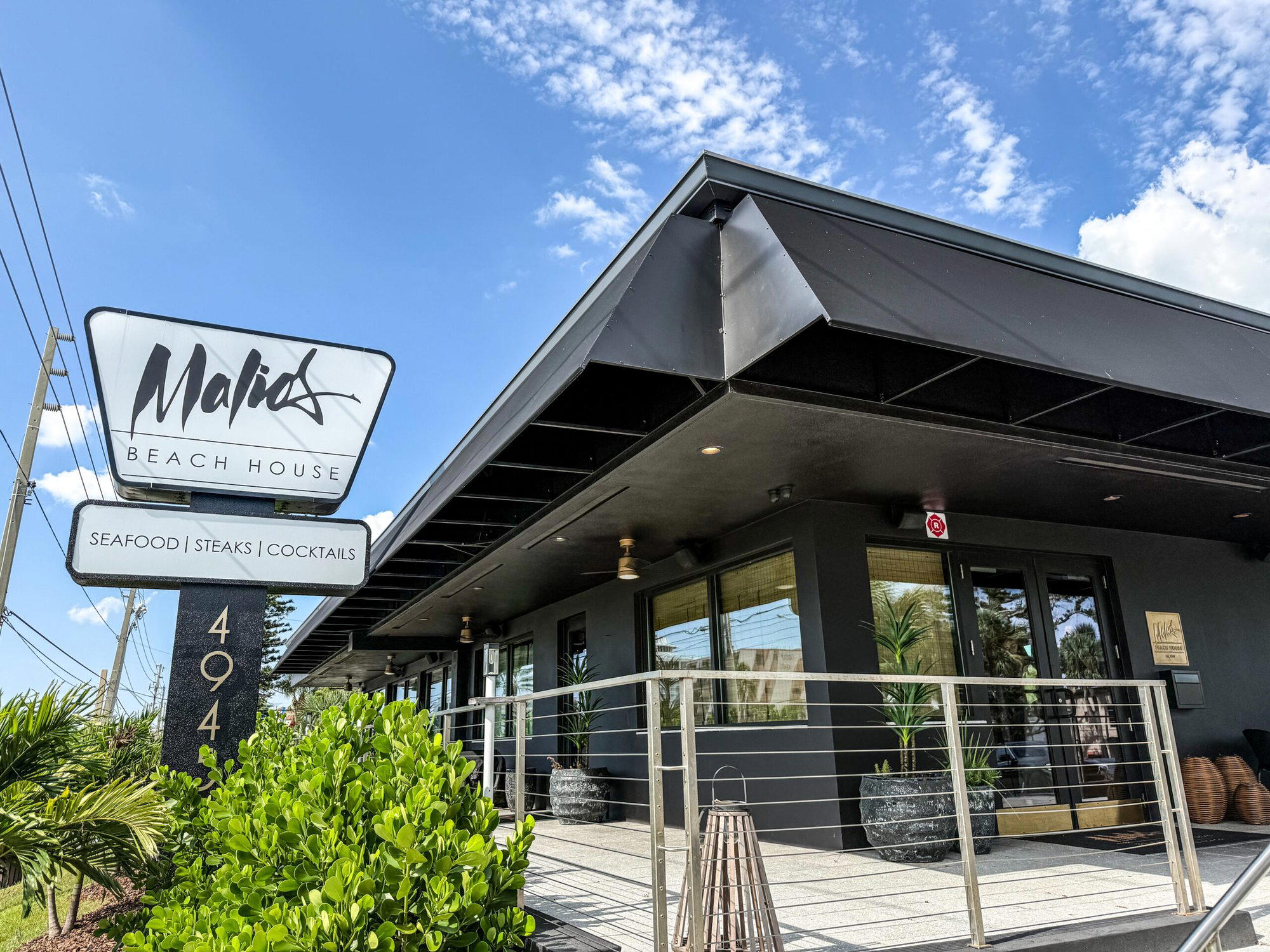 Malios Beach House restaurant in St Pete Beach, United States