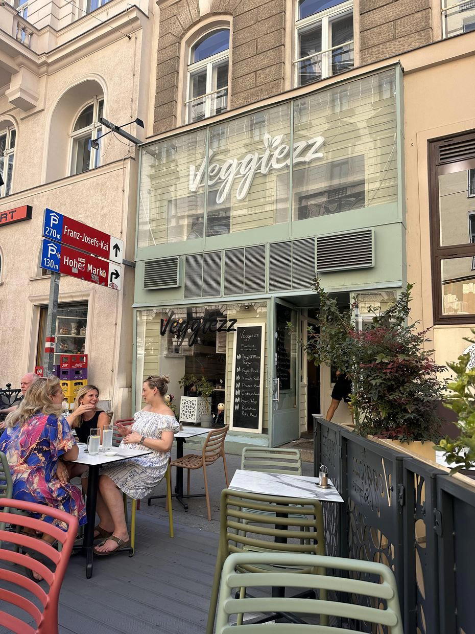 Veggiezz restaurant in Vienna, Austria