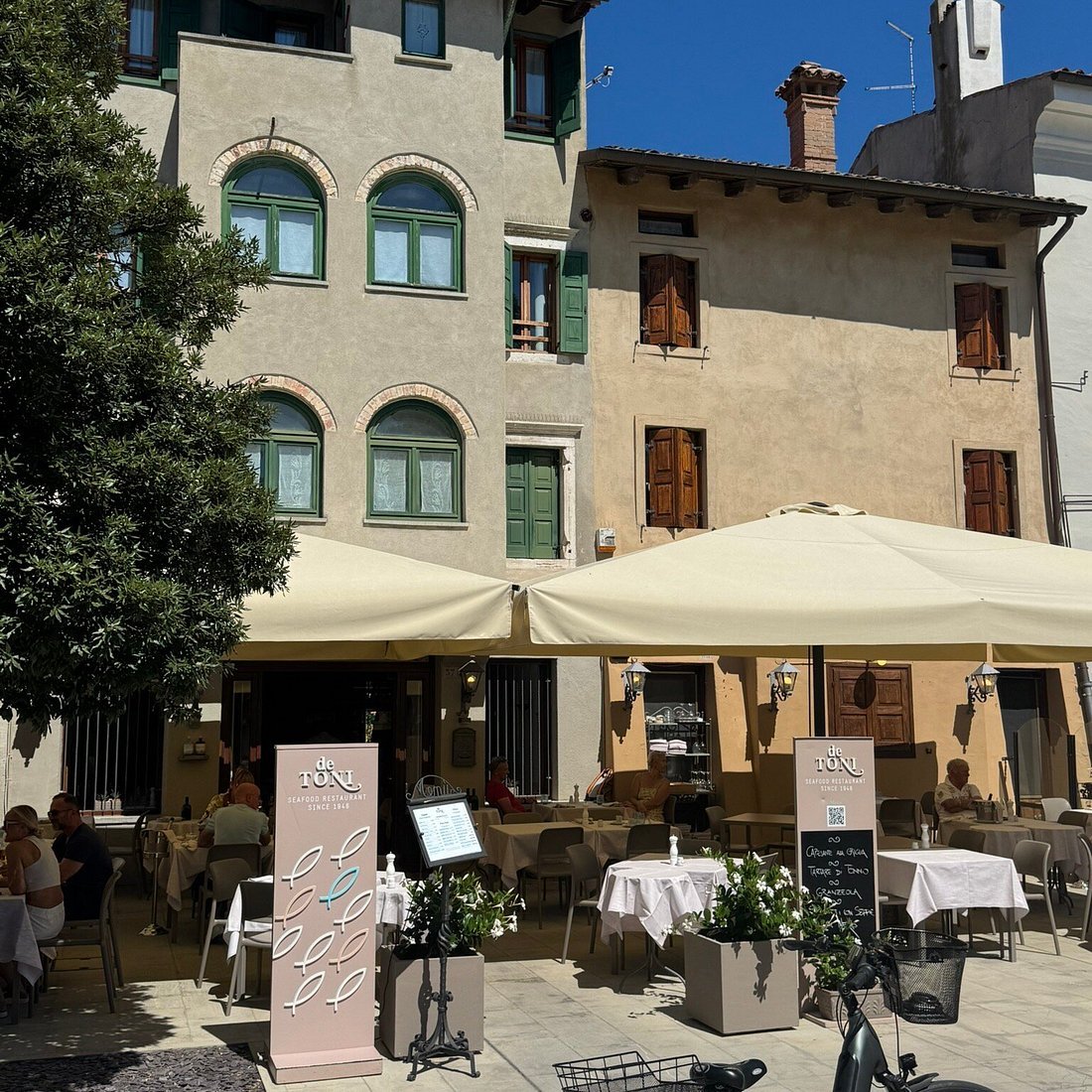 De Toni restaurant in Grado, Italy