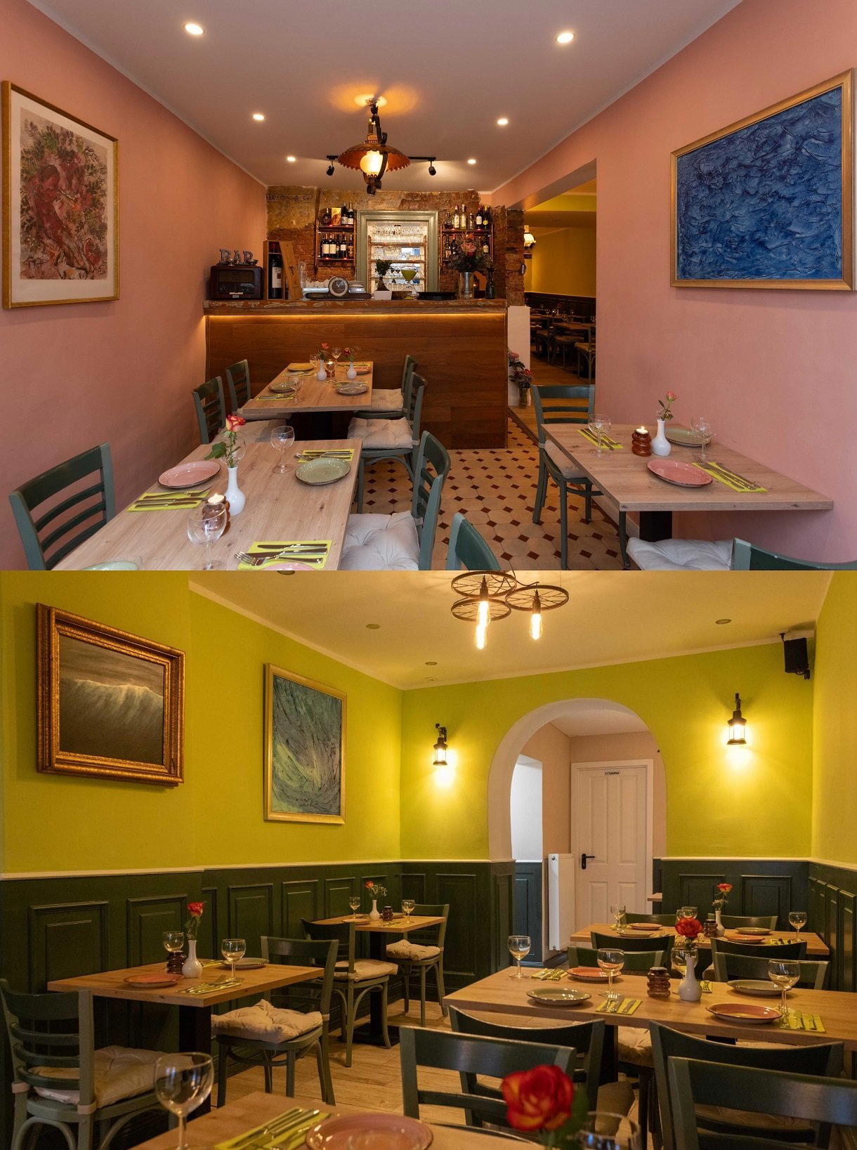 Café Klatsch restaurant in Hamburg, Germany