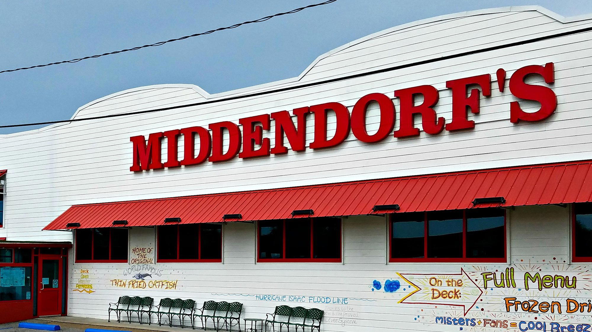 Middendorf's restaurant in Akers, United States