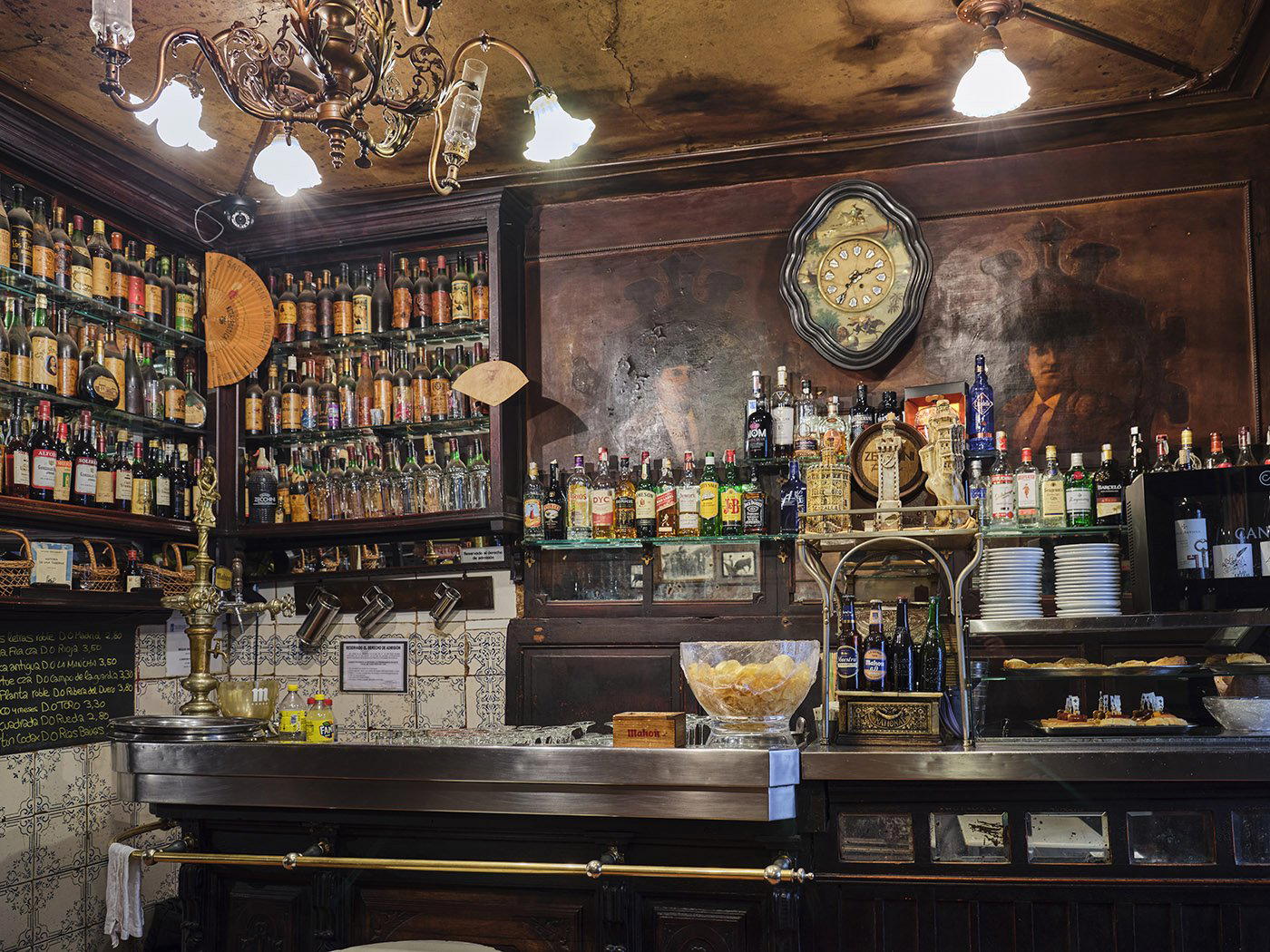 Taberna Antonio Sanchez restaurant in Madrid, Spain