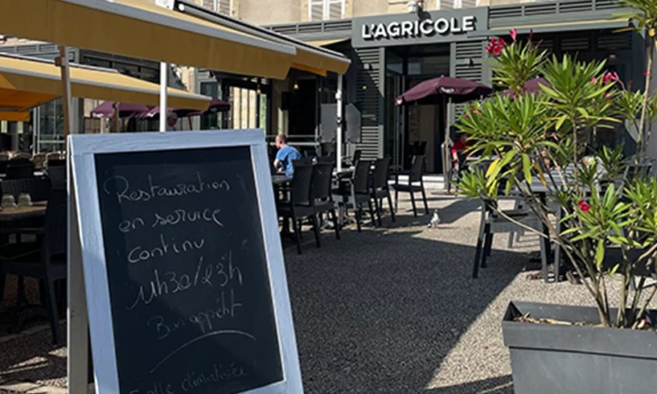 L'Agricole restaurant in Nevers
