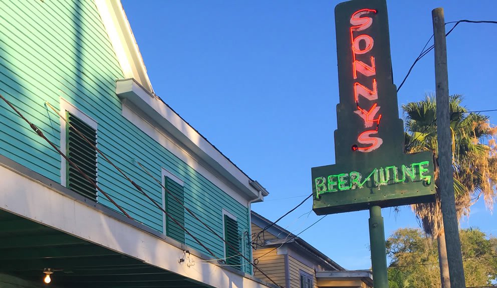 Sonny's Place restaurant in Galveston
