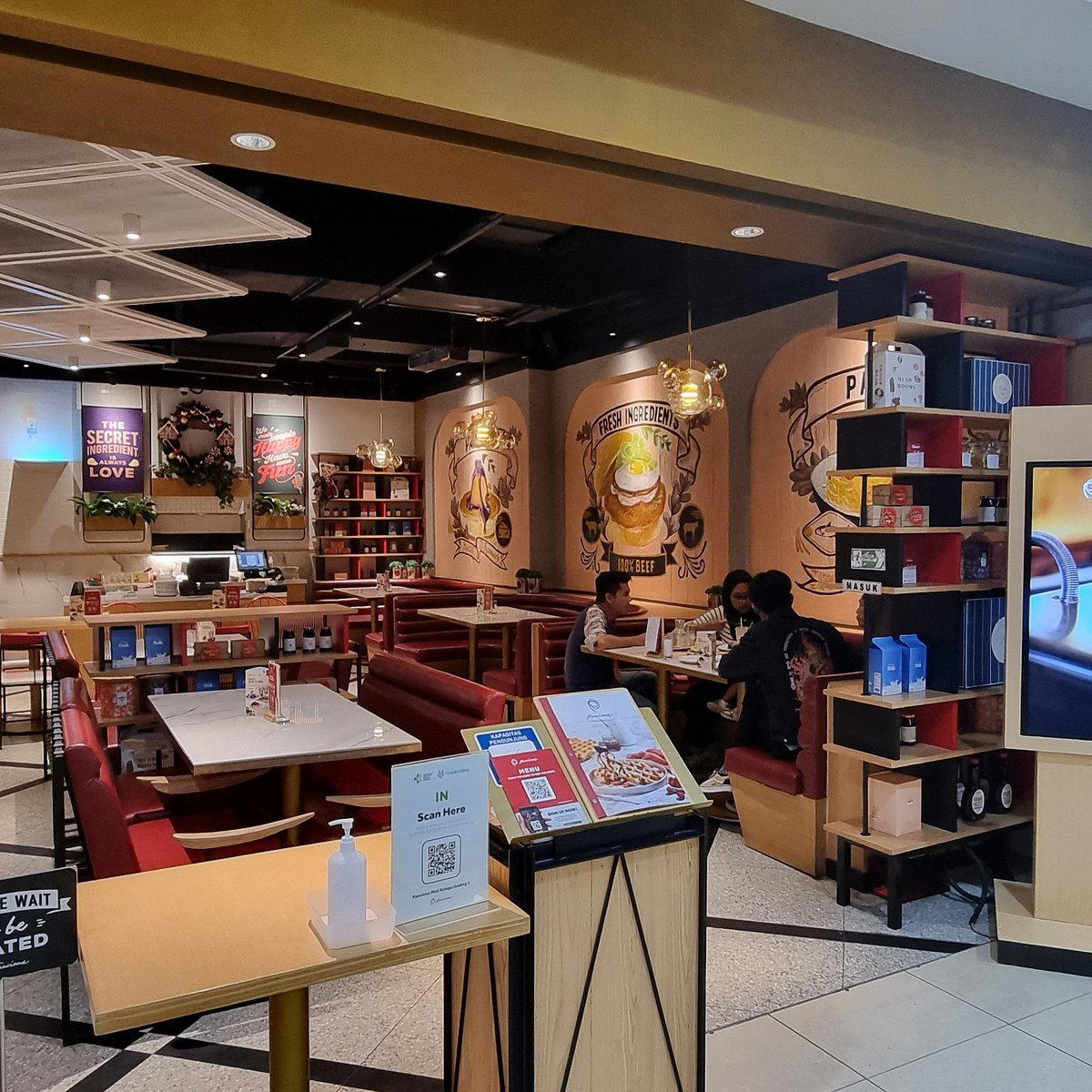 Pancious restaurant in Jakarta, Indonesia