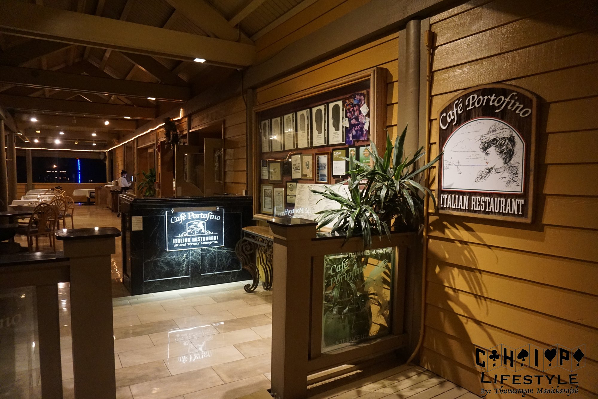 Cafe Portofino restaurant in Lihue, United States