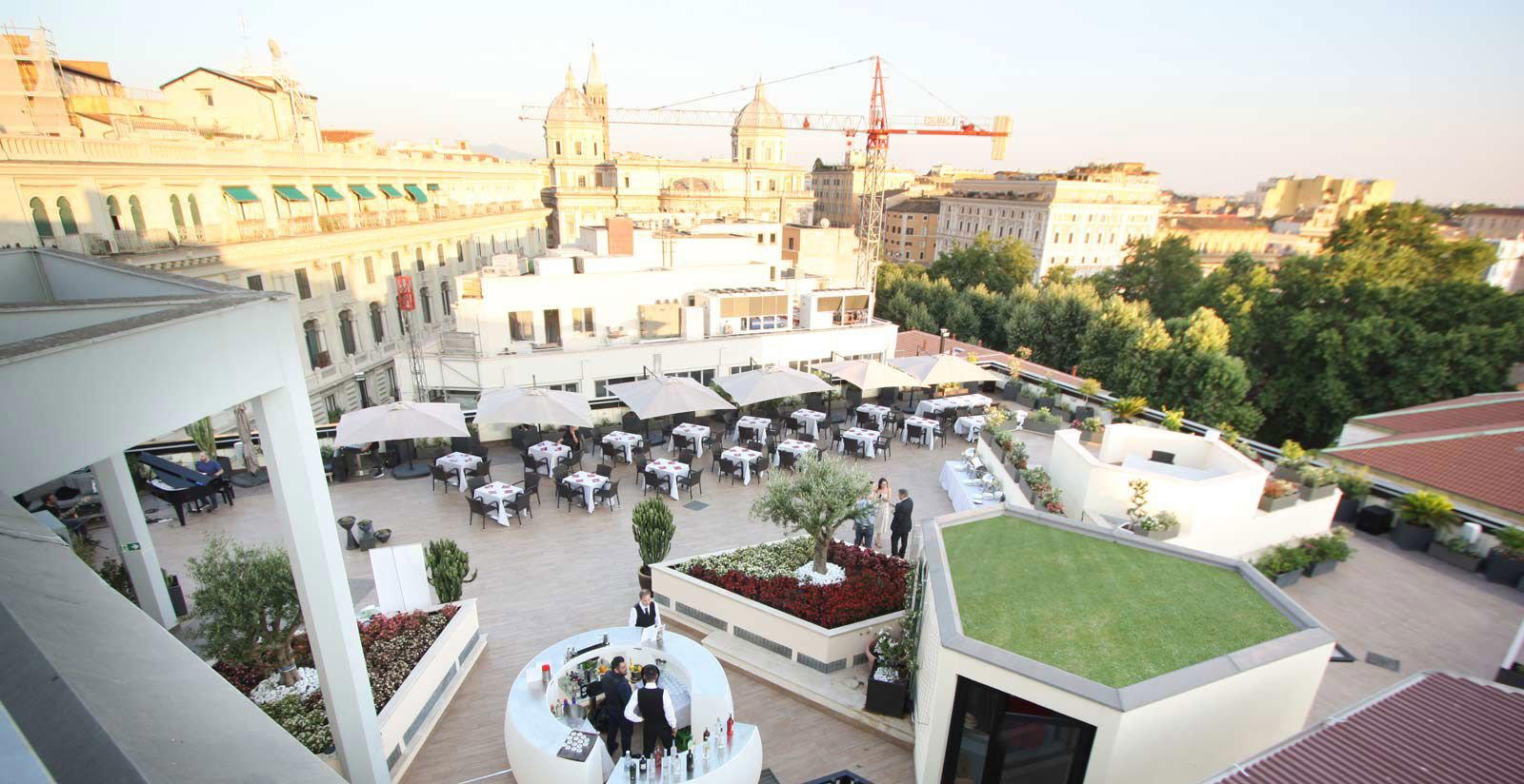 The Hive restaurant in Rome, Italy
