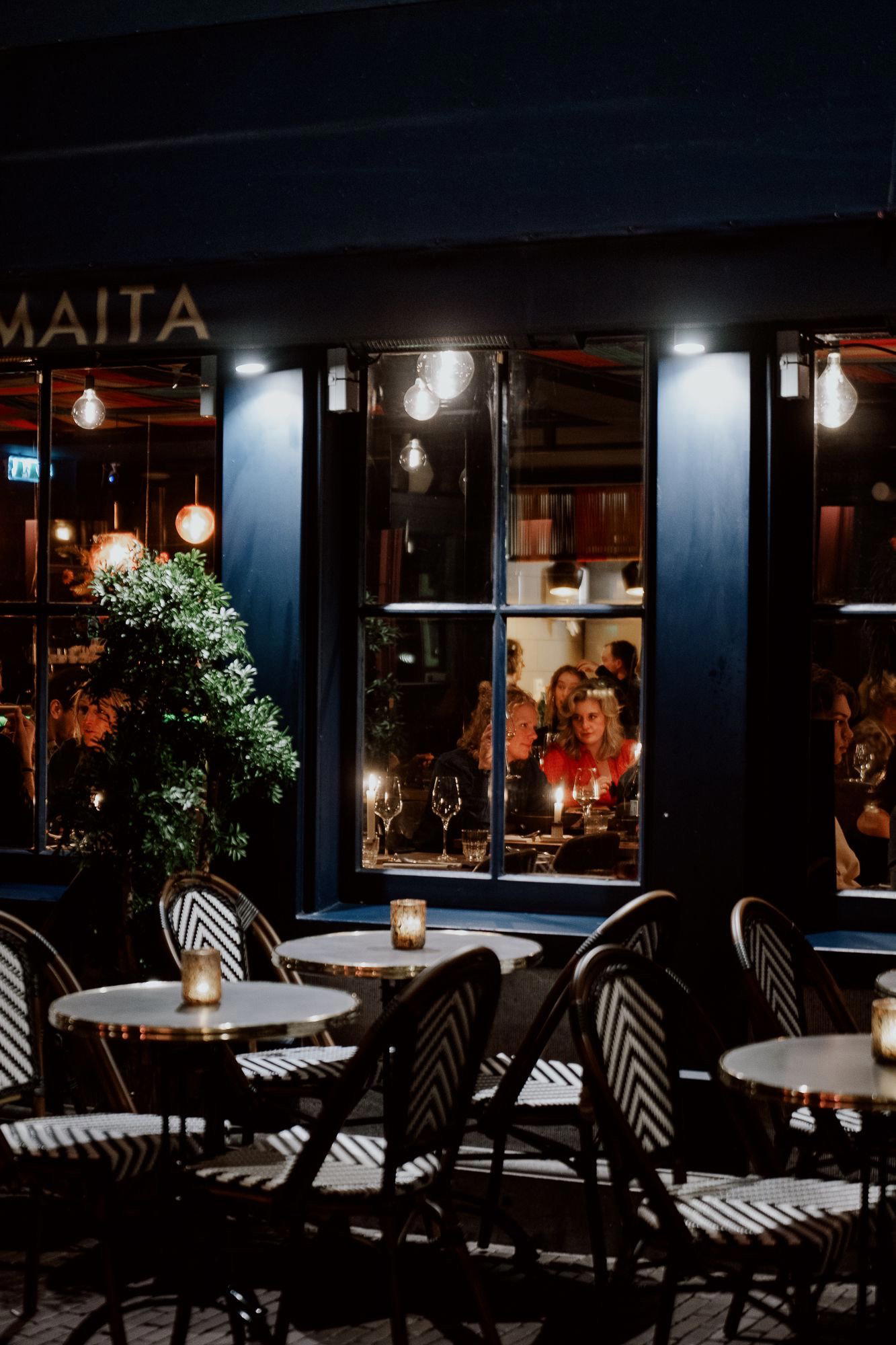 Maita restaurant in Haarlem, Netherlands