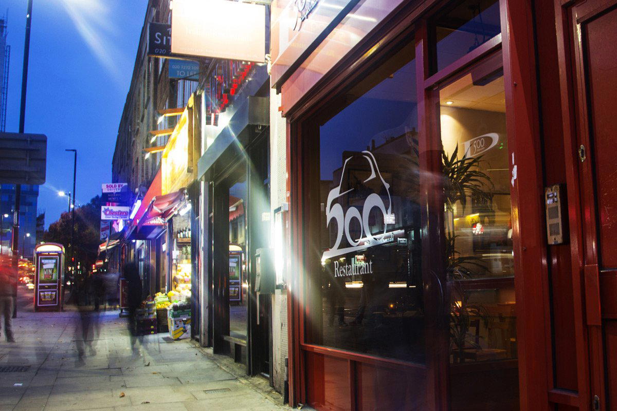 500 restaurant in London, United Kingdom