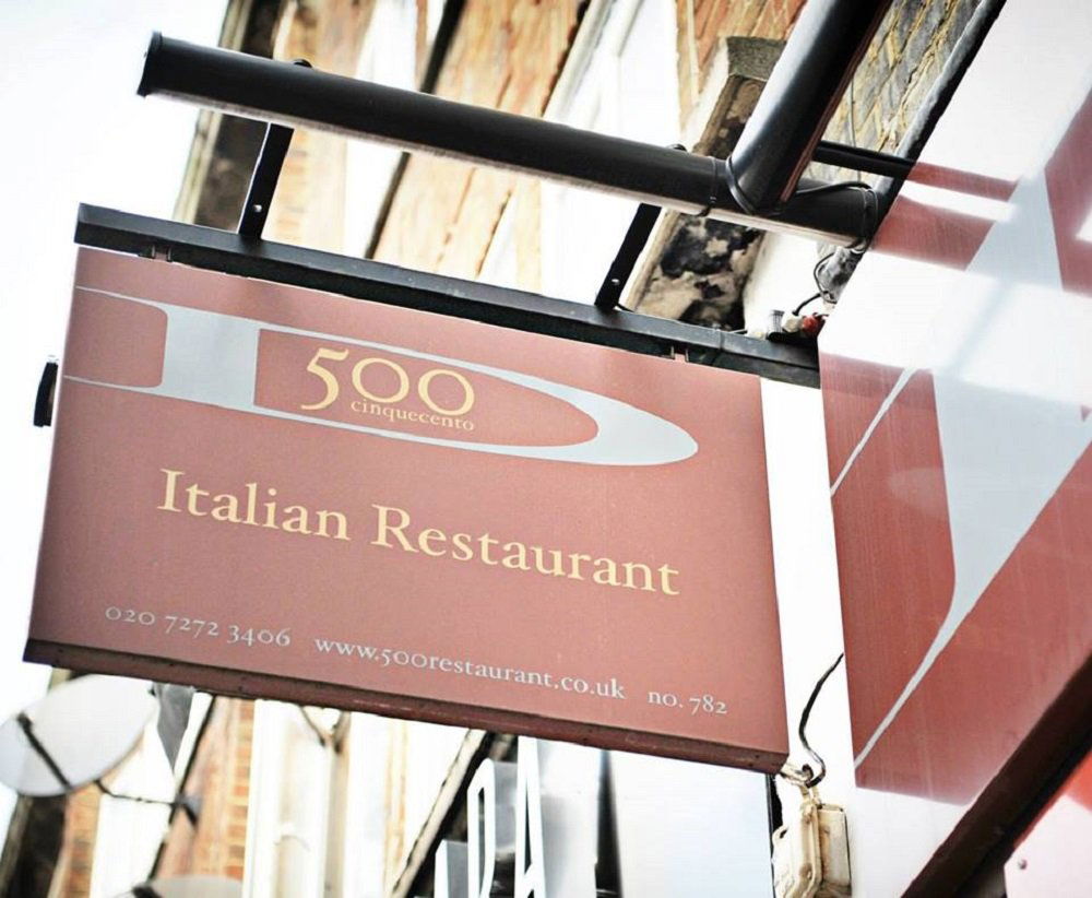 500, Restaurant in London