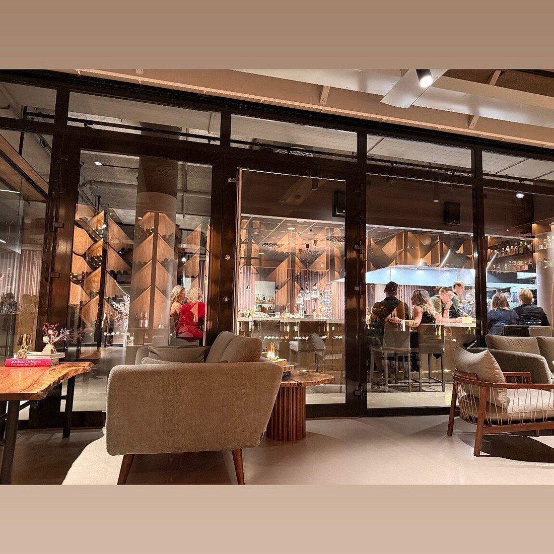 Naturaj restaurant in Sundsvall, Sweden