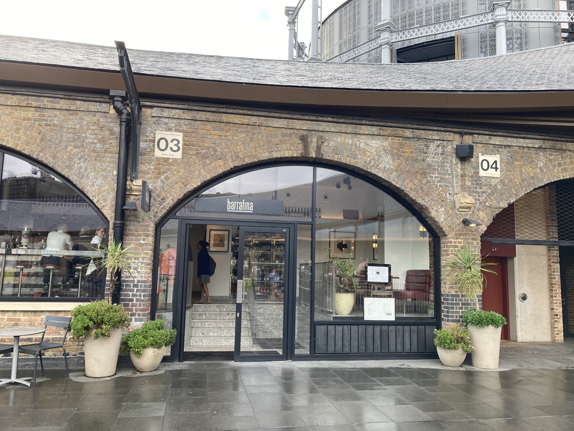 Barrafina Coal Drops Yard restaurant in London, United Kingdom