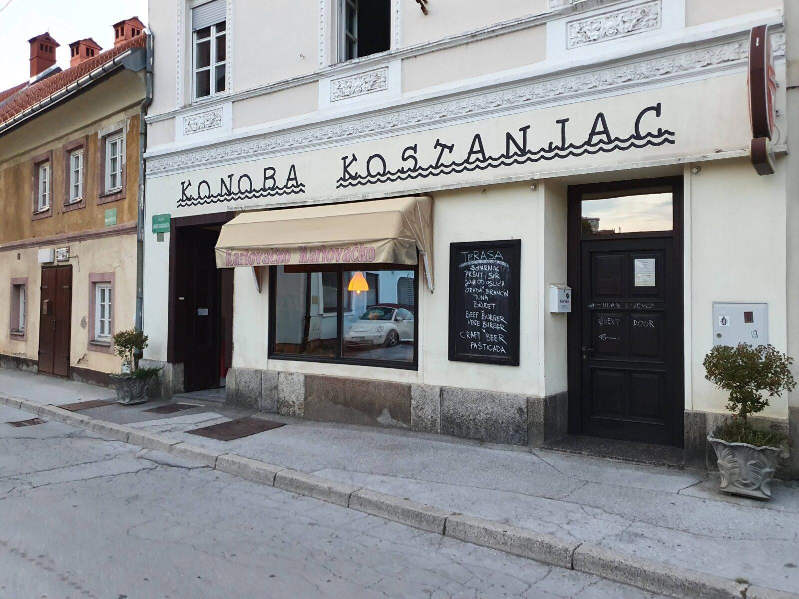 Konoba Kostanjac restaurant in Karlovac, Croatia