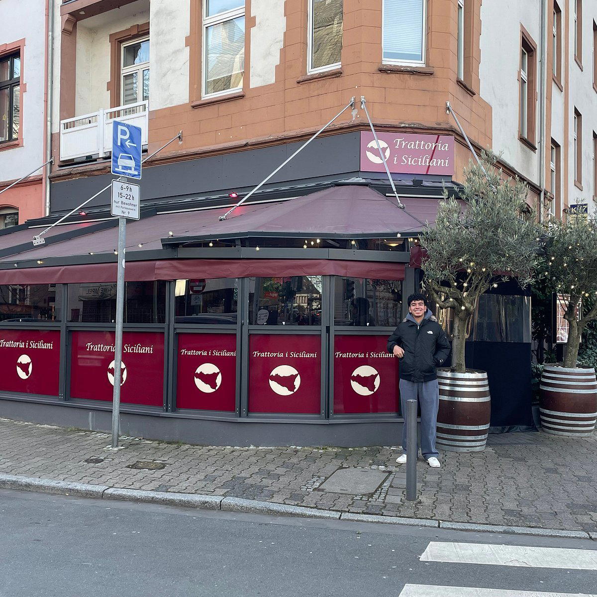 Trattoria i Siciliani restaurant in Frankfurt, Germany