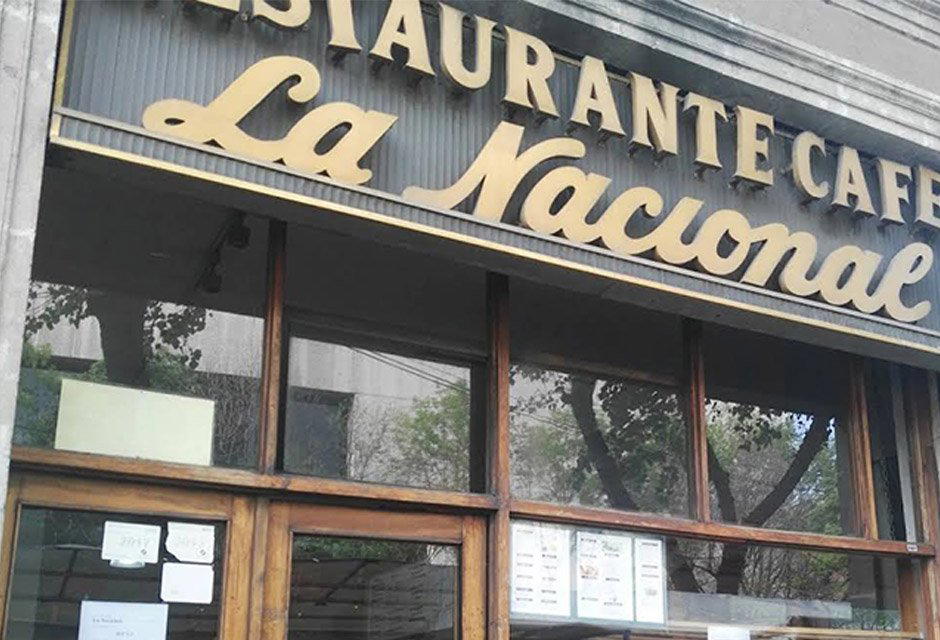 La Nacional restaurant in Mexico City, Mexico