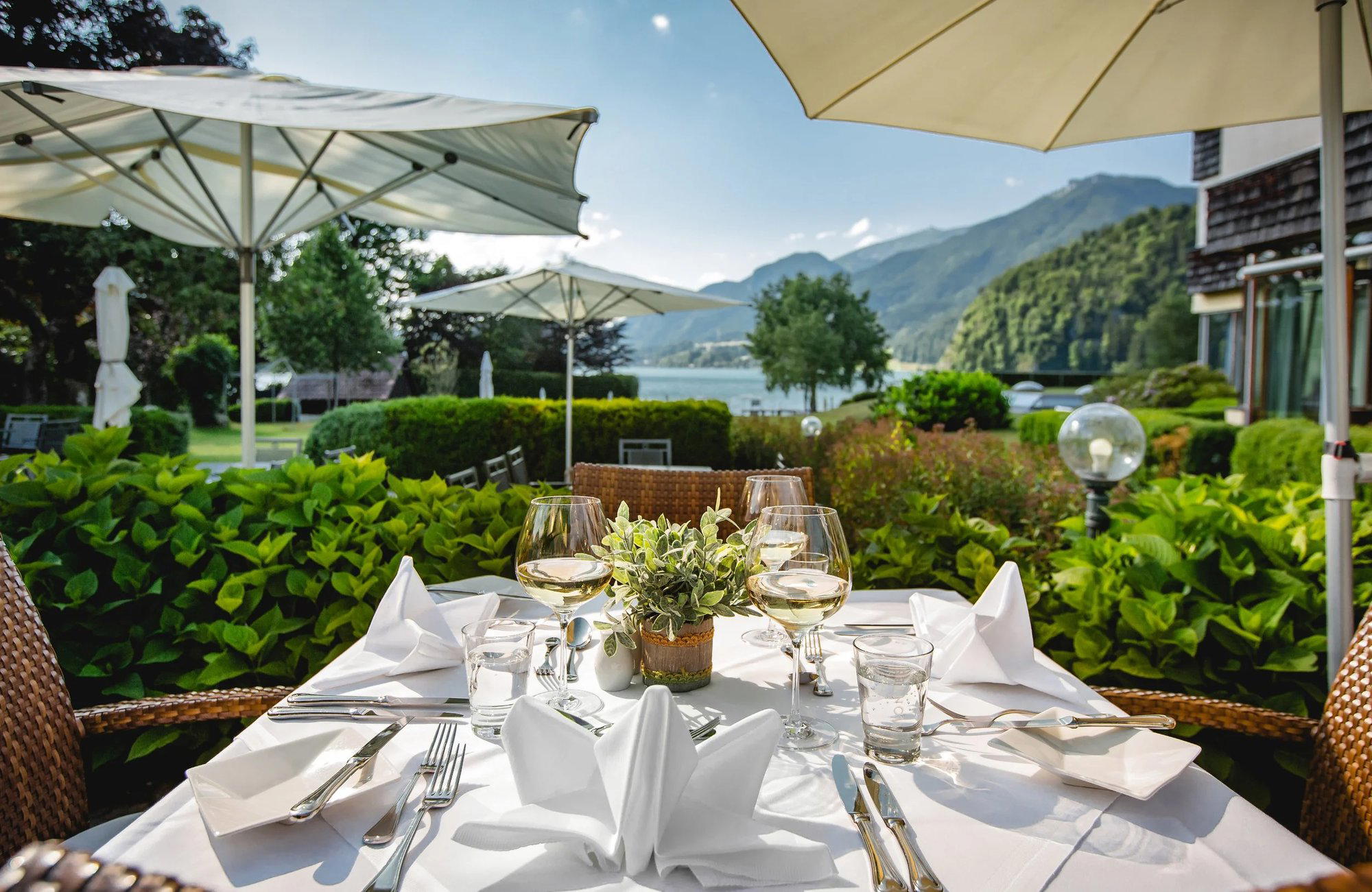 Brandauers Villen restaurant in Strobl, Austria