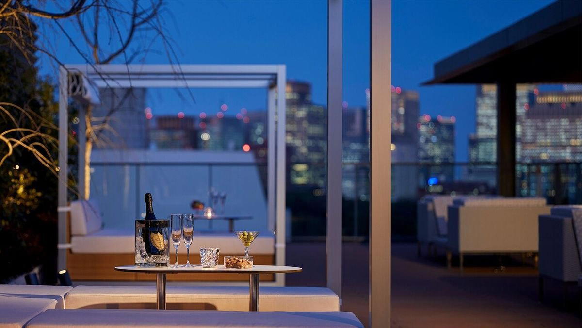 Kitano Arms Lounge restaurant in Tokyo