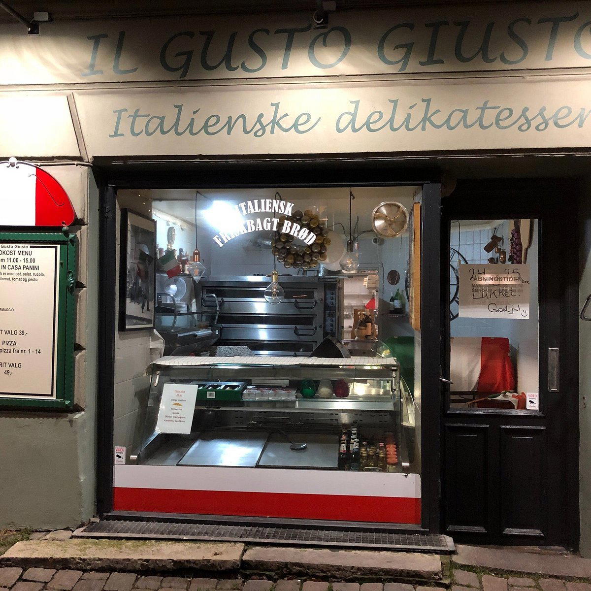 Il gusto giusto restaurant in Copenhagen, Denmark