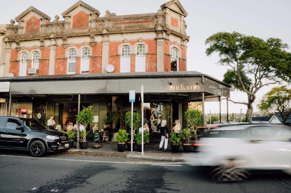 Andiamo restaurant in Auckland, New Zealand