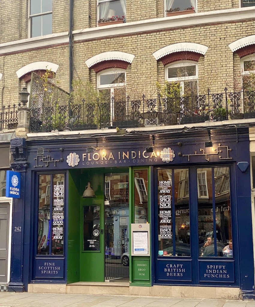 Flora Indica restaurant in London, United Kingdom