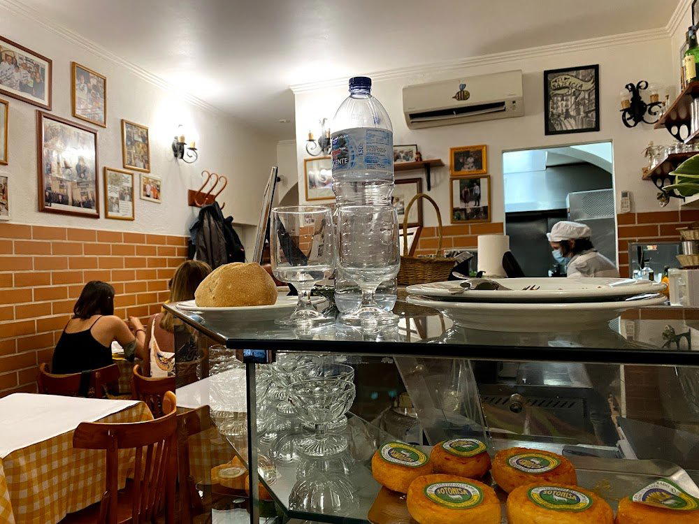 Ti-Natércia restaurant in Lisbon, Portugal