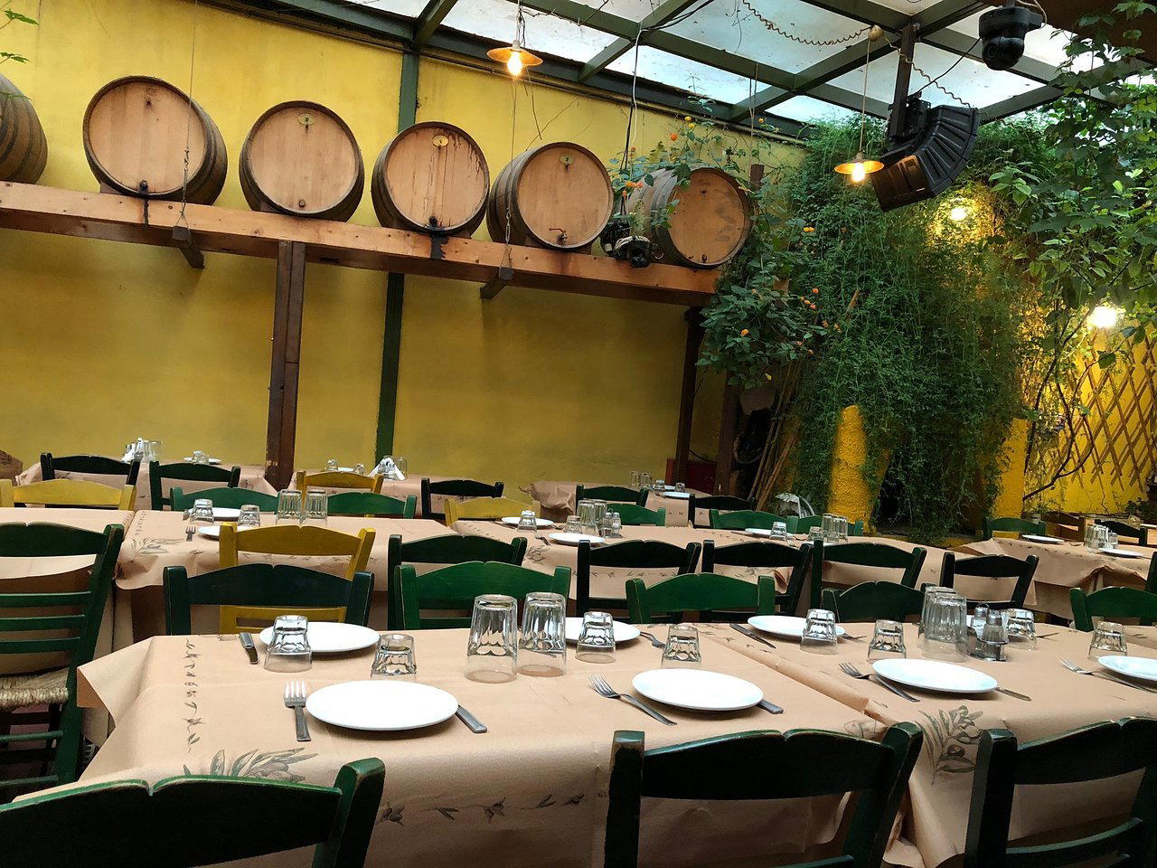 Tavern Klimataria restaurant in Athens, Greece