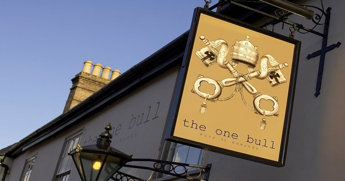 The One Bull restaurant in Bury Saint Edmunds, United Kingdom