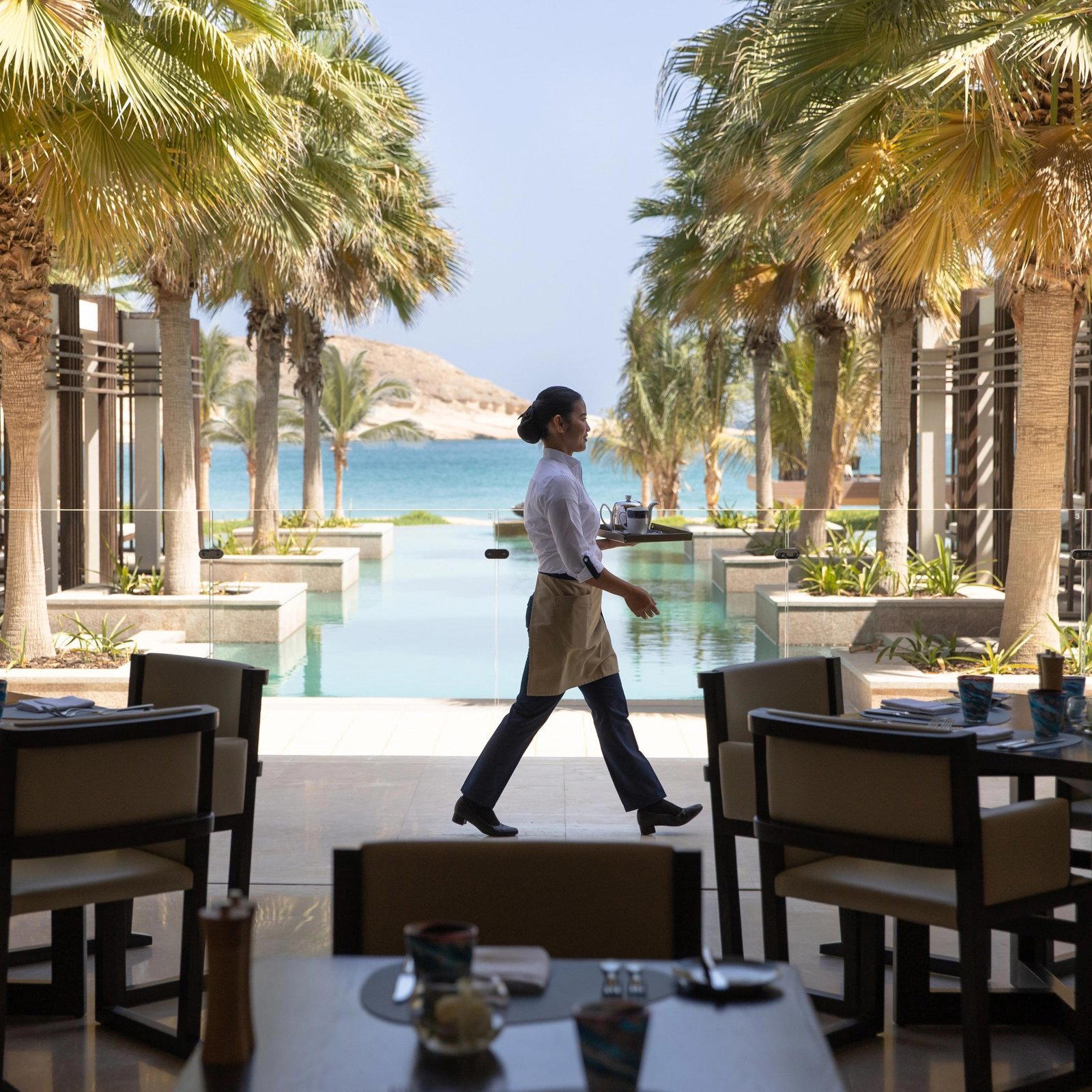 Zuka restaurant in Bandar Jissah, Oman