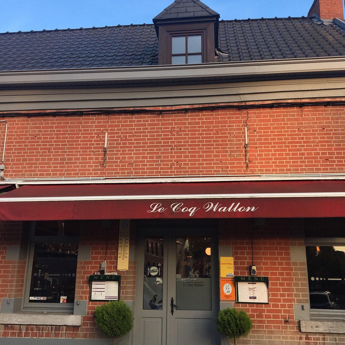 Le Coq Wallon restaurant in Mons, Belgium
