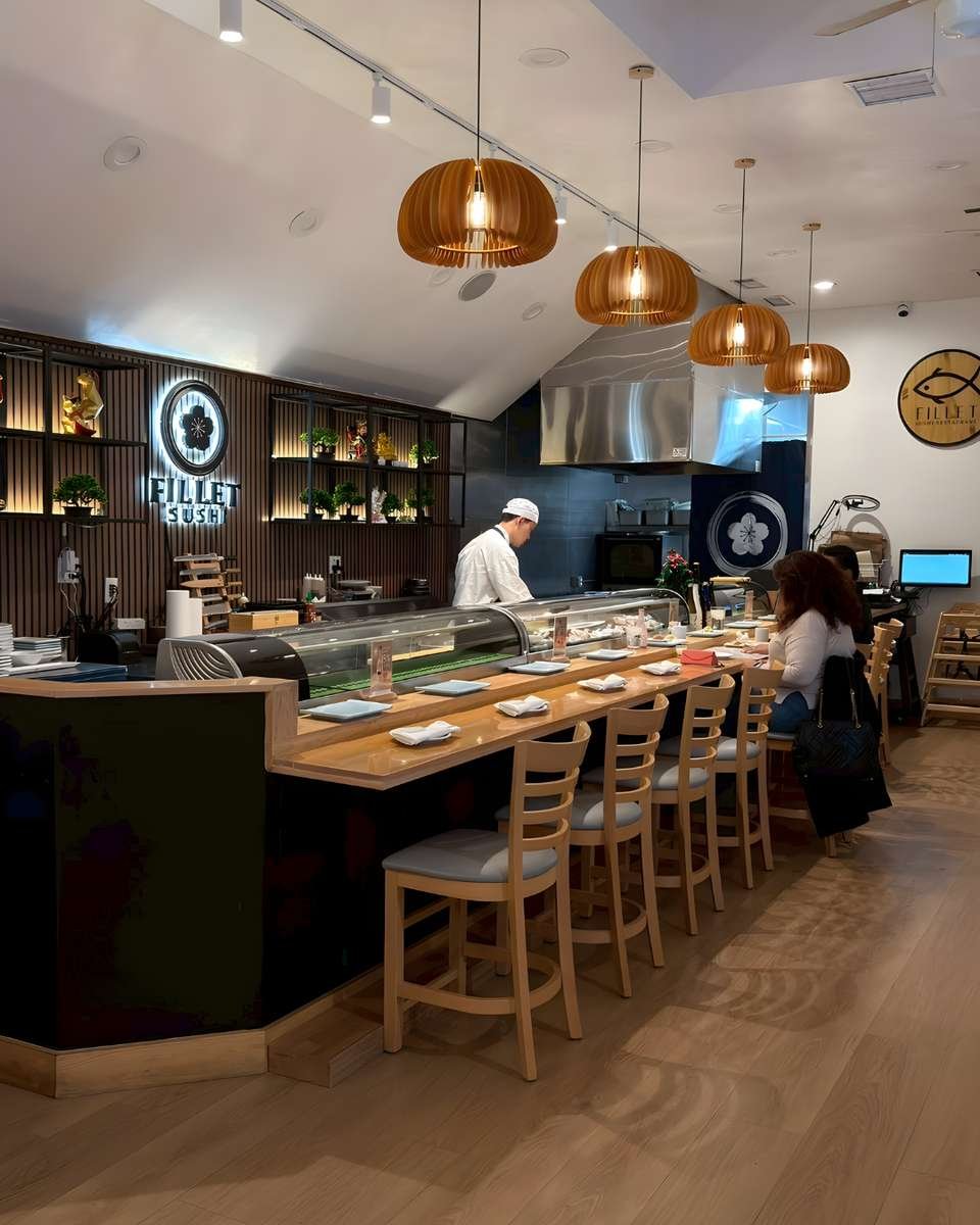 Fillet Sushi restaurant in Monrovia, United States