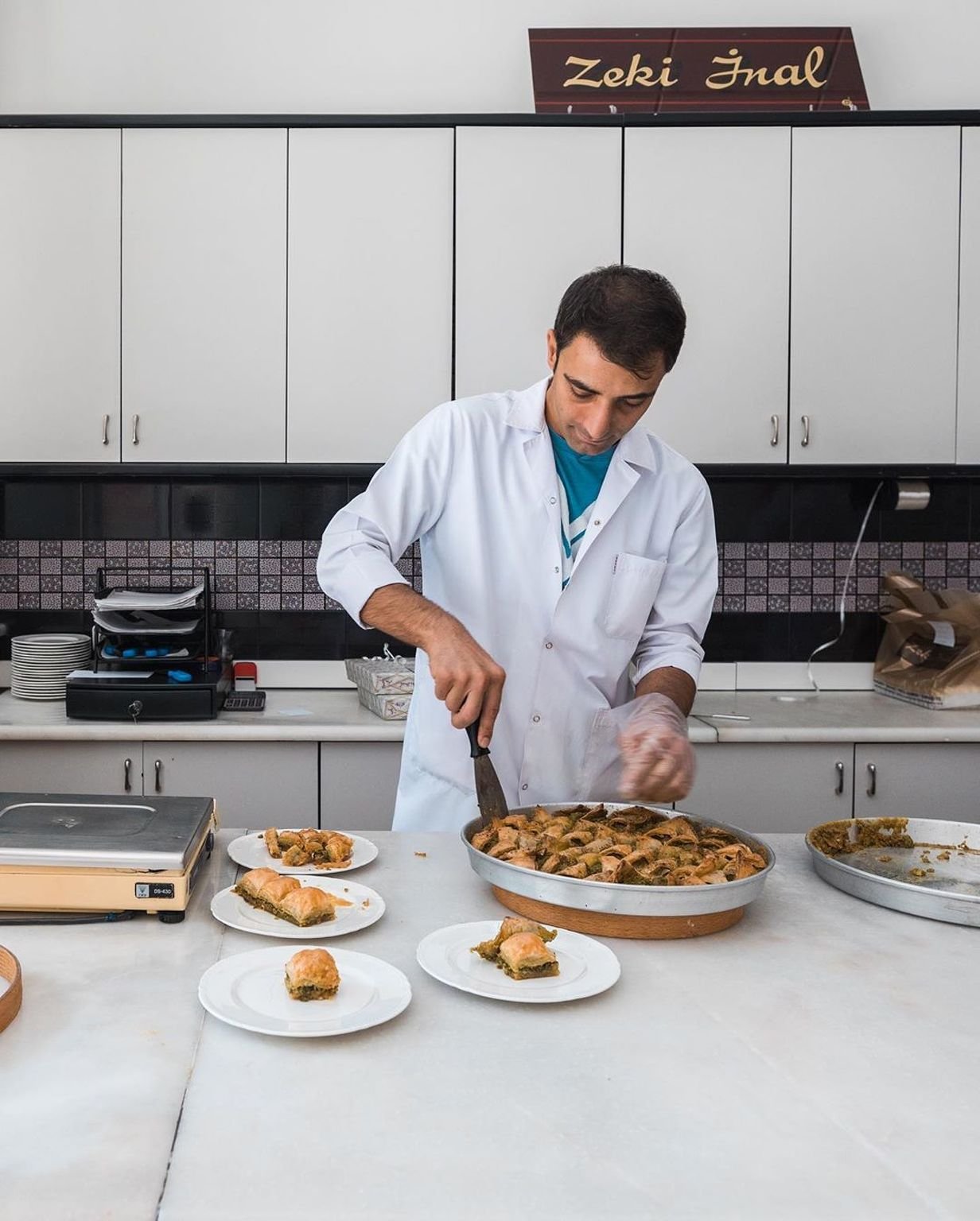 Baklavaci Zeki Inal restaurant in Gaziantep, Turkey