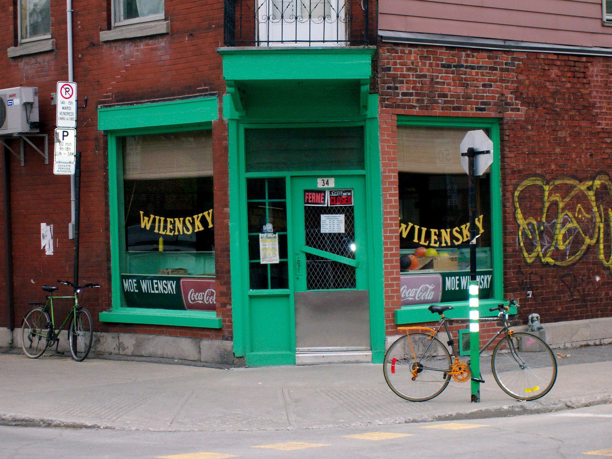 Wilensky's Light Lunch Inc restaurant in Montréal, Canada