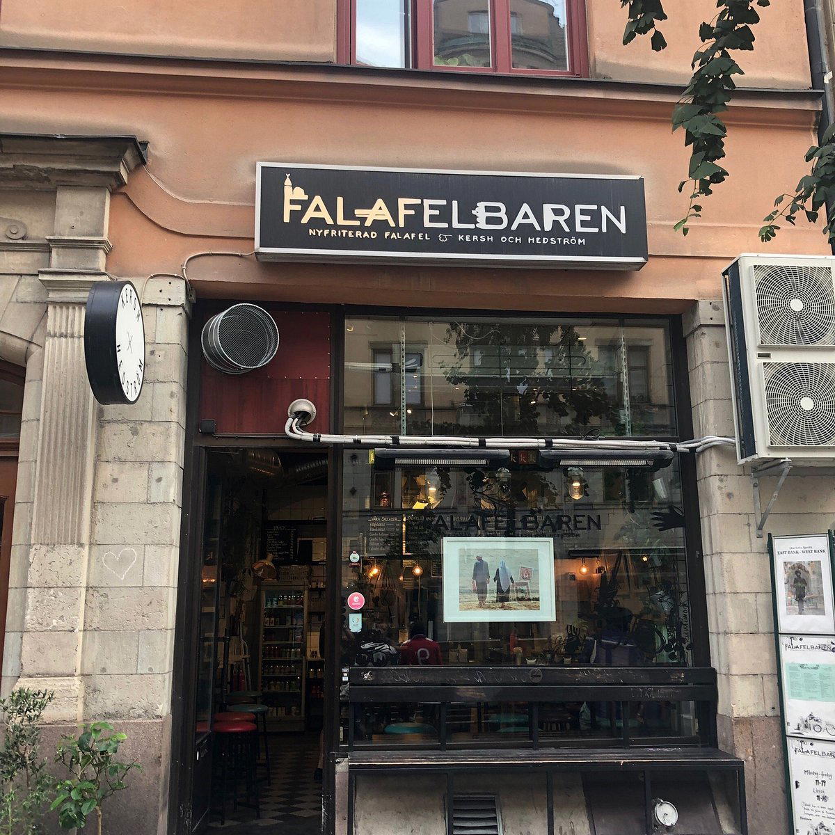 Falafel Bar restaurant in Stockholm, Sweden