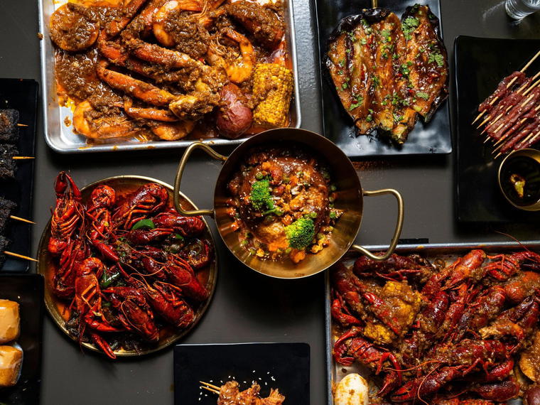 老高烧烤洛杉矶店 Gao's BBQ & Crab LA, Rowland Heights, United States