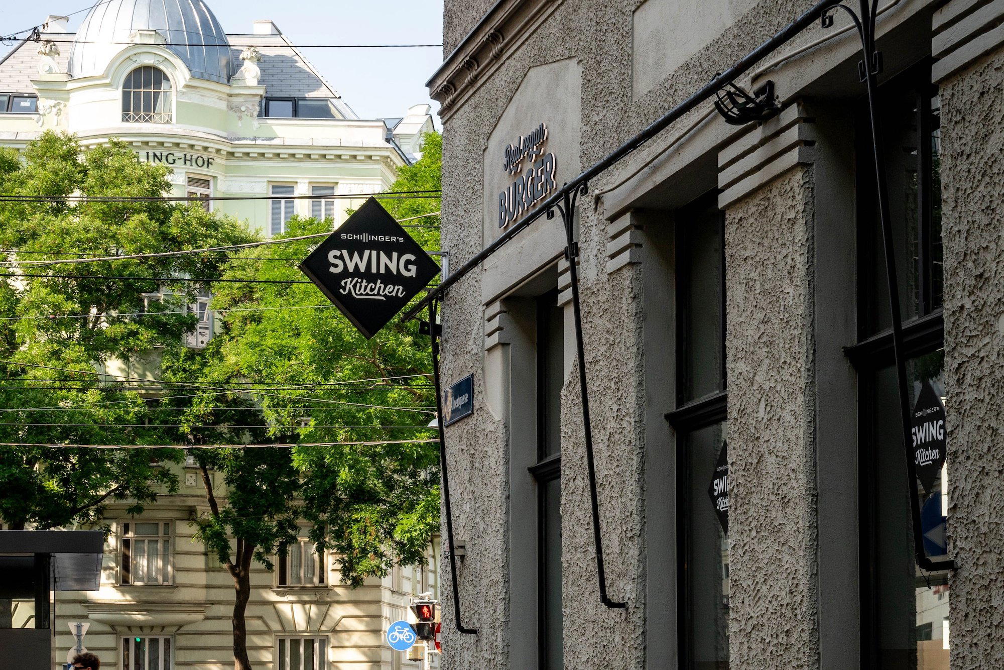Swing Kitchen restaurant in Vienna, Austria