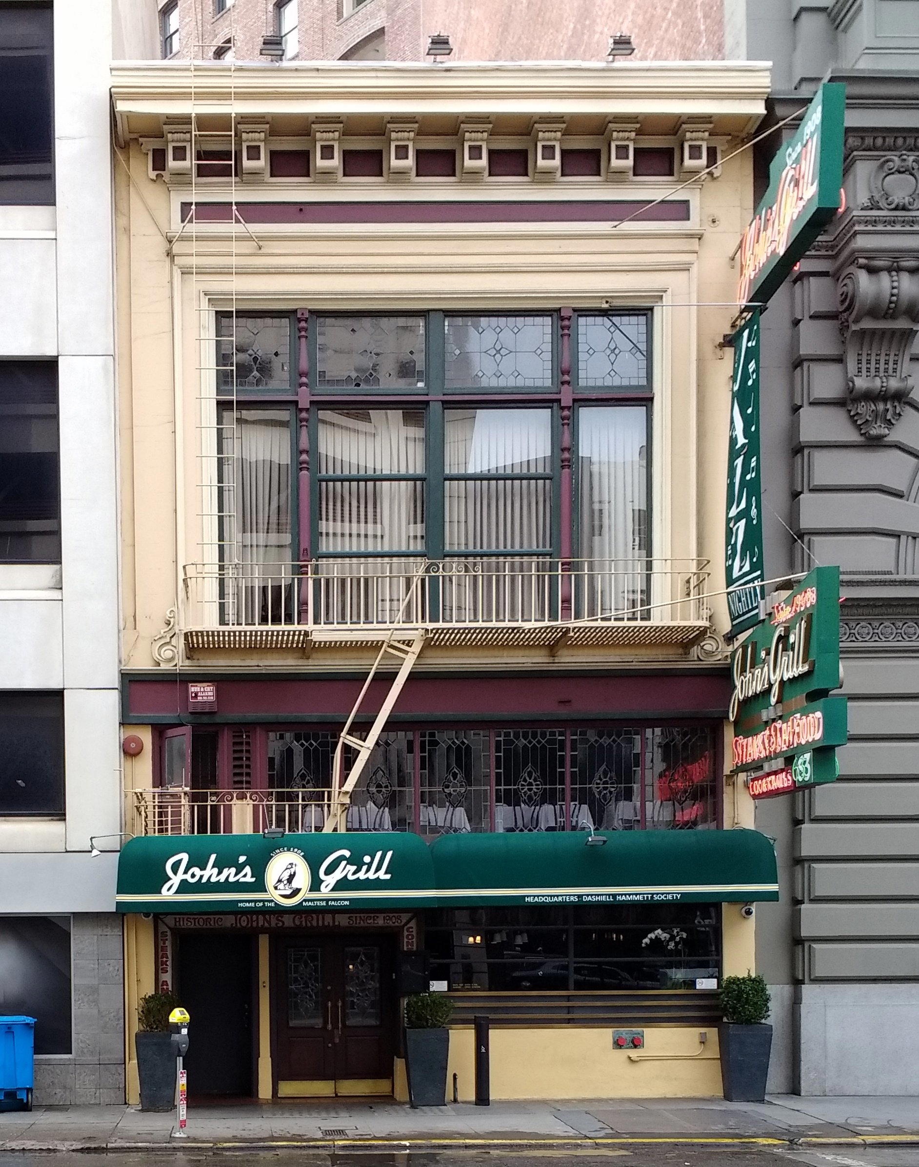 John's Grill restaurant in San Francisco, United States
