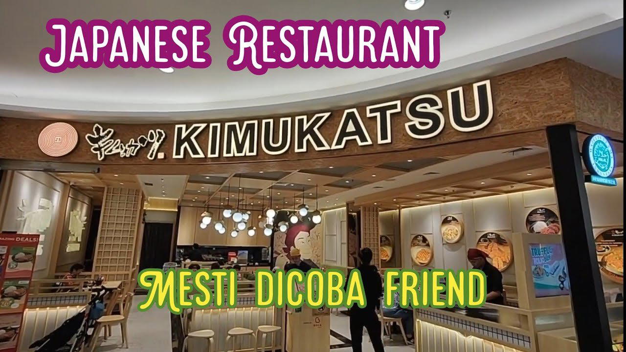 Kimukatsu PIM 3 restaurant in Jakarta, Indonesia