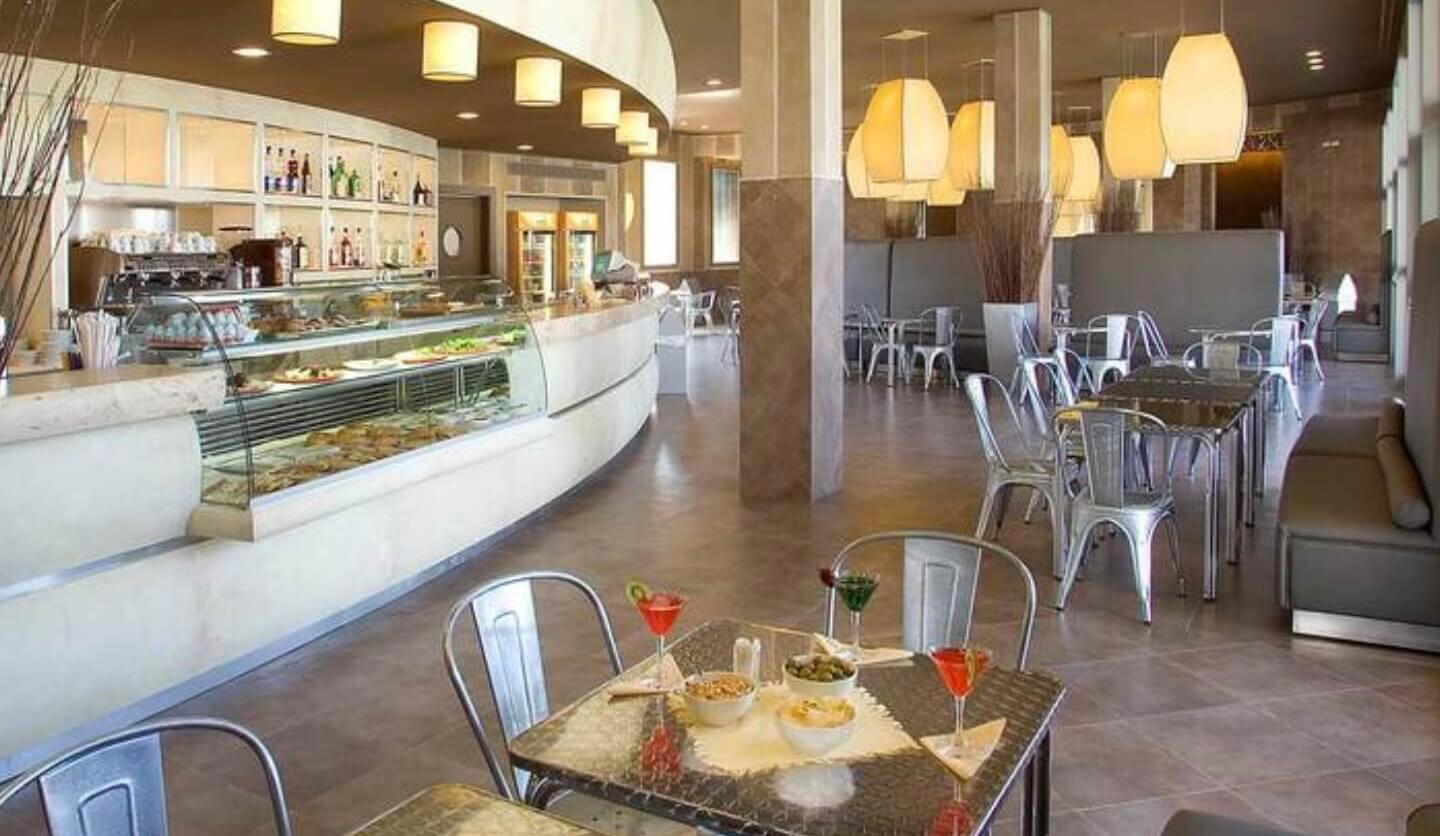 Bioaquam Cafè restaurant in San Casciano dei Bagni