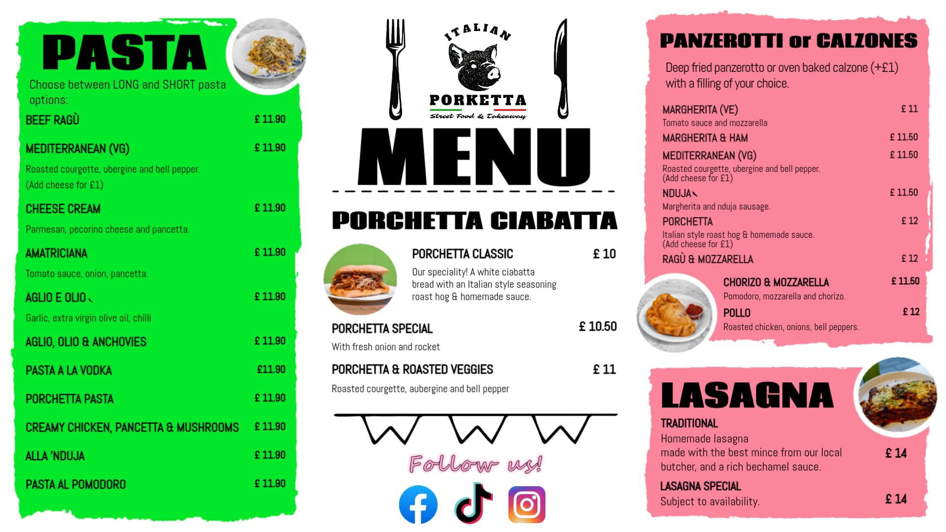 PORKETTA restaurant in Cheltenham, United Kingdom