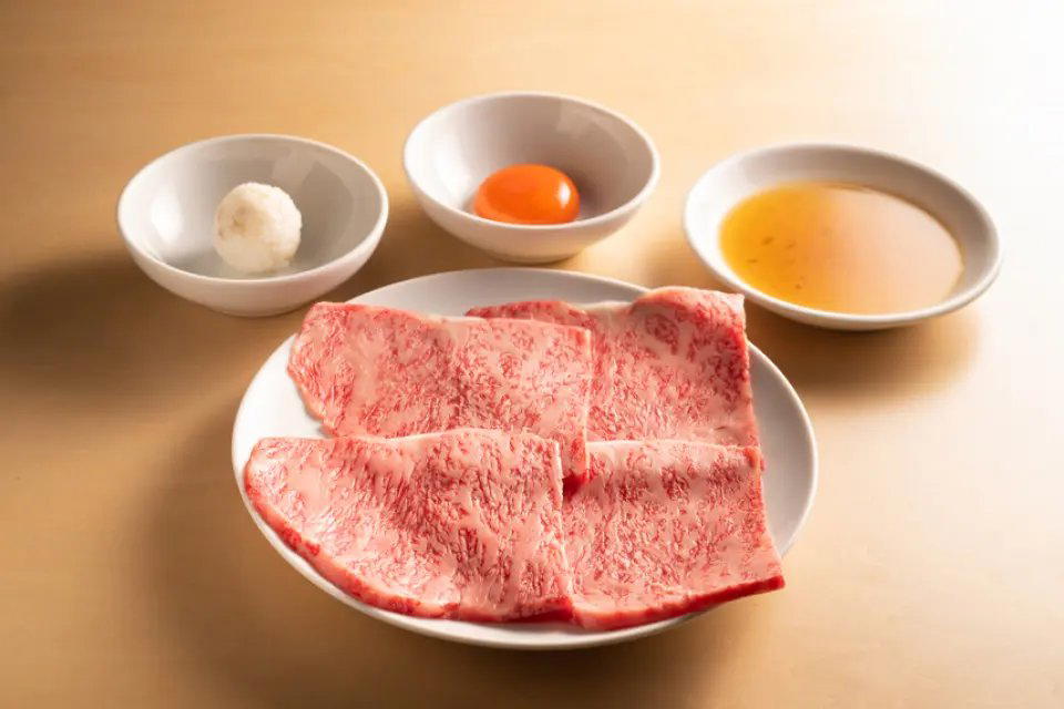 Wagyu beef Yakiniku Beef Kitchen Nakameguro restaurant in Tokyo, Japan