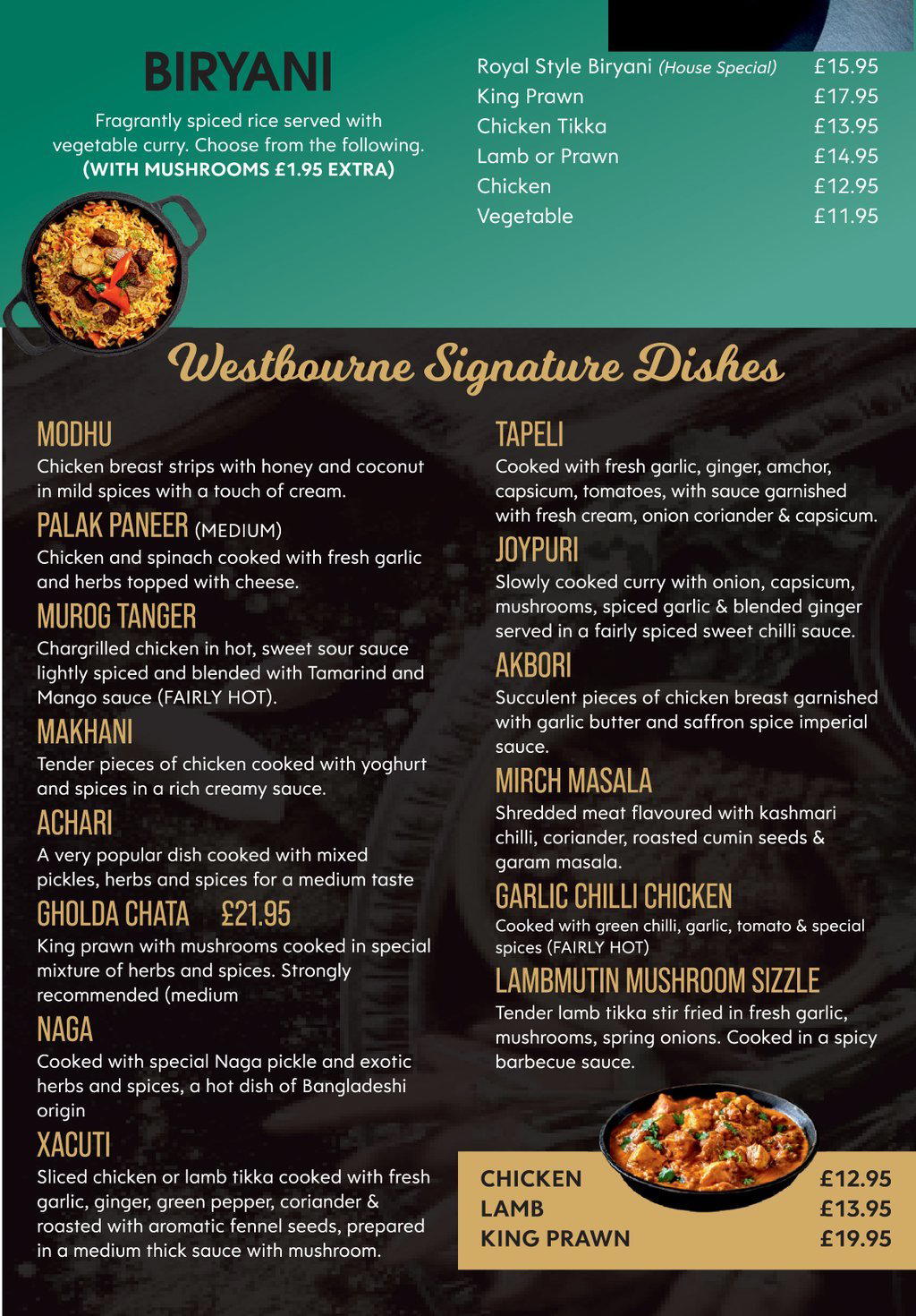 Westbourne Tandoori Restaurant restaurant in Bournemouth