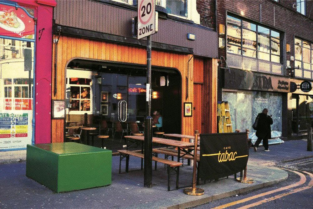 Cafe Tabac restaurant in Liverpool, United Kingdom